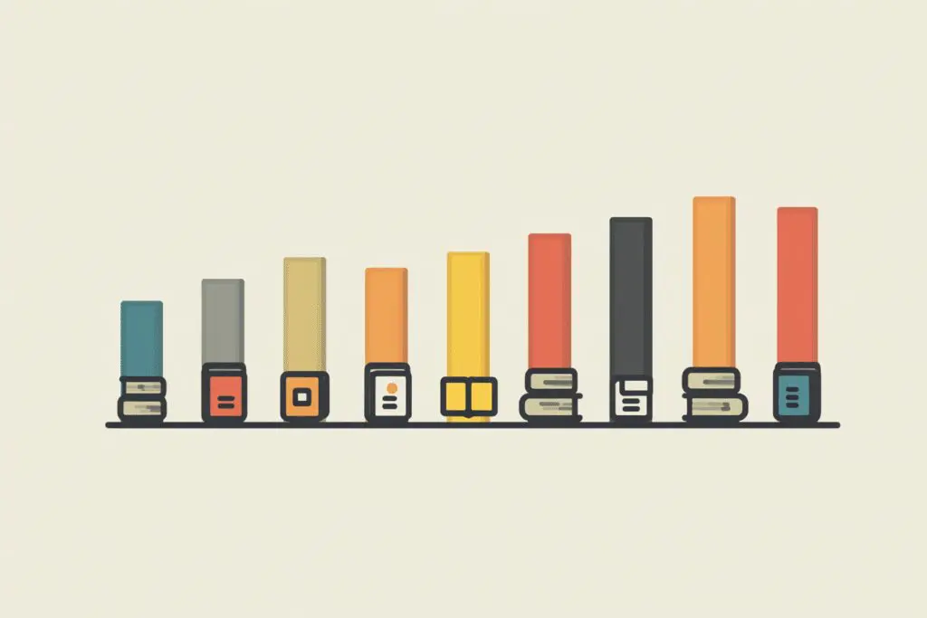 A bar chart showing different lengths for each book answering the FAQ on how many chapters in each book of the Bible A bar chart showing different lengths for each book answering the FAQ on how many chapters in each book of the Bible