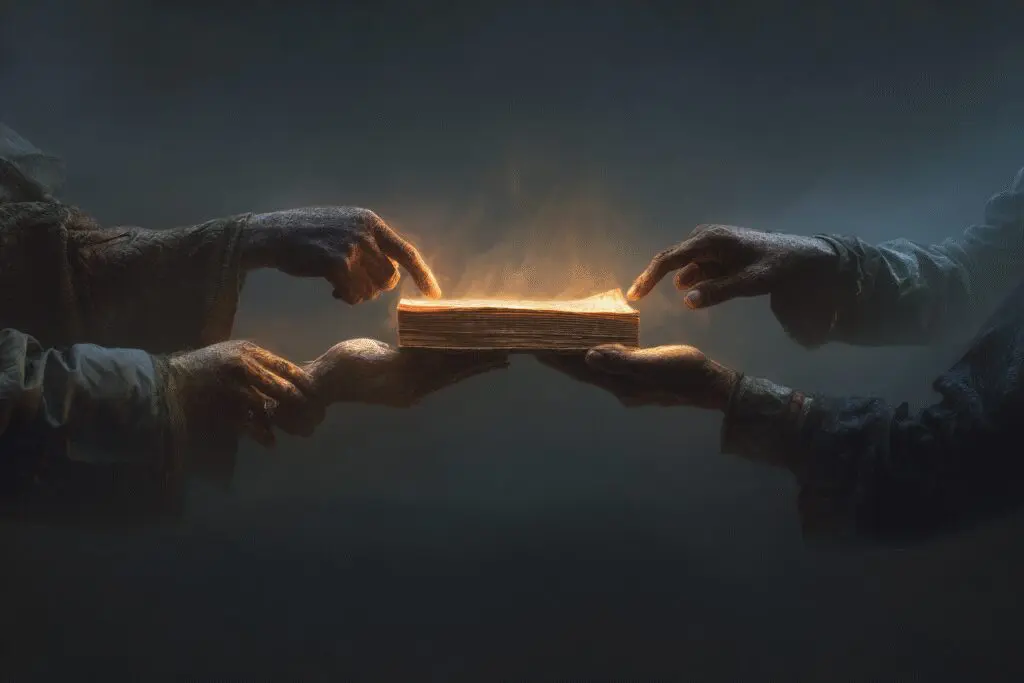 A book being passed down through generations answering the FAQ how we got the Bible A book being passed down through generations answering the FAQ how we got the Bible