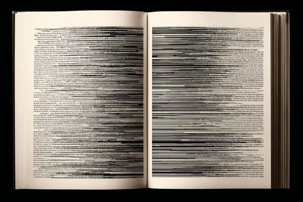 A page showing one extremely long paragraph illustrating the FAQ on what is the longest verse in the Bible A page showing one extremely long paragraph illustrating the FAQ on what is the longest verse in the Bible