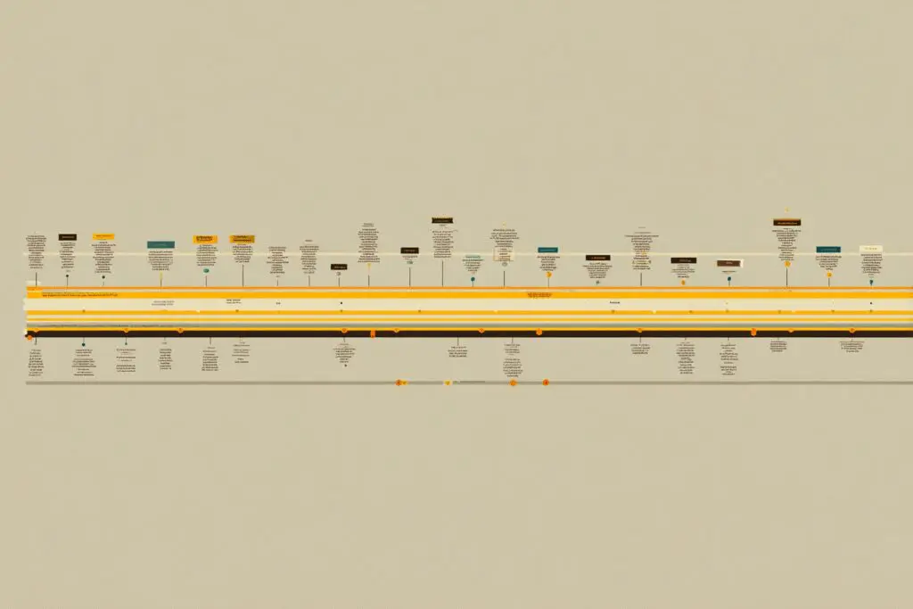 A timeline with books placed at different dates answering the FAQ on when was each book of the Bible written A timeline with books placed at different dates answering the FAQ on when was each book of the Bible written