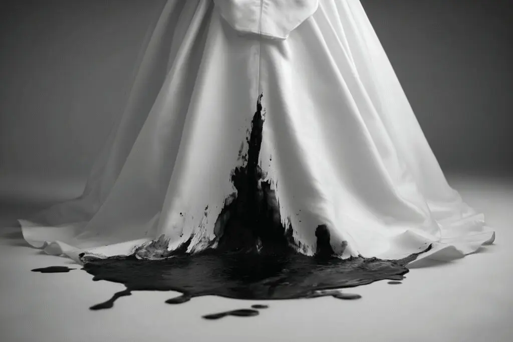 A mud stain on a white dress a symbolic answer to the FAQ on what is sexual immorality in the Bible A mud stain on a white dress a symbolic answer to the FAQ on what is sexual immorality in the Bible