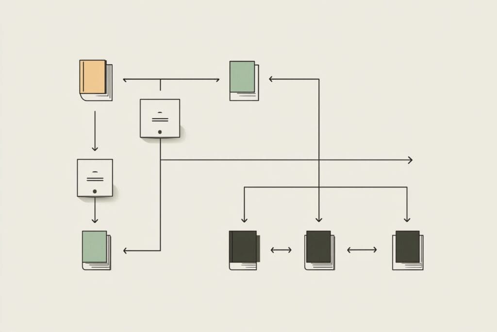 A flowchart showing a reading plan answering the FAQ on what order should I read the Bible